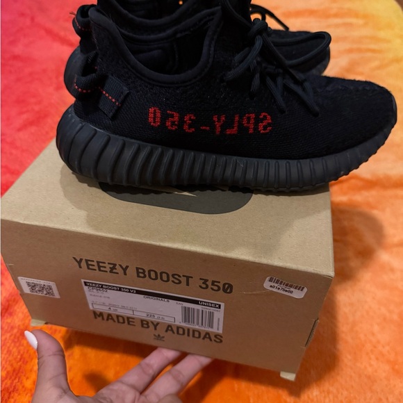 Adidas Yeezy Boost 350 V2 Shoe Box - Brown and Black